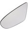 Verre de rétroviseur latéral, verre de rétroviseur chauffant gauche et droit 96302BR72A Remplacement pour Nissan Qashqai J10 2006‑2013(左)