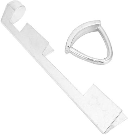 Billard Queue Spitzenklemme, 11x2x1,5cm/4,3x0,8x0,6 Zoll Billard Snooker Stockklemme Billard Bar Pool Queue Spitze Presse Form Werkzeug Queue Stick Tip Reparatur Kit für Billard Tisch Queue Tips