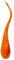 CRISTALICA Gartenskulptur Glasfackel 55 cm rot ohne Scheibe und ohne Stab