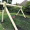 Playground Rubber Safety Grass Mats 6 Sizes of Play Area Fall Protection Flooring For Childrens Swings, Slides, Paddling Pools, Trampolines (150cm x 100cm x 16mm)