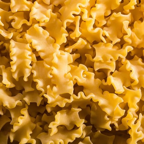 Locawo High Protein & Low Carb Nudeln Mafaldine | 76% weniger Kohlenhydrate | 12-fache Menge Ballaststoffe | Vegan