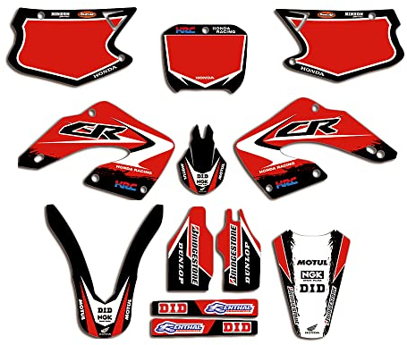 ENARUI Dekor Aufkleber Decals Graphics für Honda CR 125 250 CR125 CR250 2000 2001
