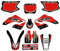 ENARUI Dekor Aufkleber Decals Graphics für Honda CR 125 250 CR125 CR250 2000 2001