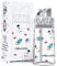 HydroKids Water Bottle with Straw – 400ml BPA Free Kids Water Bottles for School Travel Sports – Leakproof Childrens Drink Bottle for Girls Boys Childs