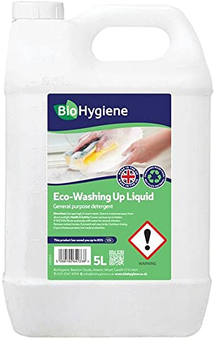 BioHygiene Eco Washing Up Liquid 5L (2 x 5 Litre)