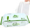 VIETDAI Lingette Chien Nettoyante pour Chat Pattes Visage Corps Fesses Et Fourrure Lingette Animaux avec Aloe Vera et Vitamine E -80 pièce