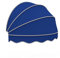 Tenda Cappottina da Sole,Tettoia per Porta a Cupola,Tenda da Sole Modello,Tenda da Sole per Esterni Cupola,Tenda Parasole Balcone per Protezione UV,Verde/Marrone/Rosso/Blu (Diameter:60cm/24in,Blue)