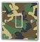 Army Camouflage Light Switch Sticker Vinyl/Skin cover sw11