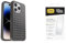 OtterBox Symmetry Plus Clear Apple iPhone 14 Pro Window PANE Black Gap with Premium Tempered Glass Protector