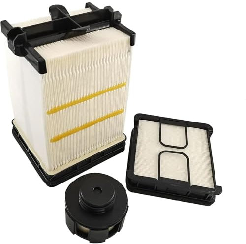 DECTER Filtro Aspirazione Aria Moto per Bobcat T550 T590 S530 S550 S570 S650 Sostituire 7221934 7286322 6727475 Filtro Aria Interno Ed Esterno + Tappo di Sfiato Olio Idraulico Filtro Aria per Moto