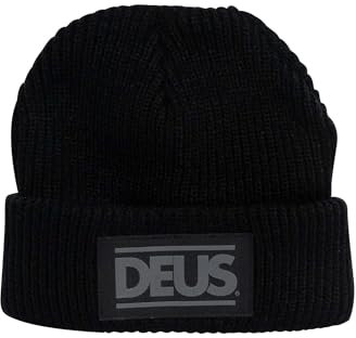 Deus Ex Machina Herren Off Road Beanie Schwarz, Schwarz, One Size