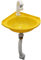 Lavabo En Plastique Coloré, Petit Lavabo D'Angle, éVier Mural En Plastique, Mini Lavabo, Lavabo Camping-Car, éVier Pour Jardin, Camping, Cave