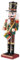SEWOART Marionetten-Ornamente Beiß Aufkleber Dekoration Schaukeln Stengel Weihnachtliche Nussknackerfiguren Soldat Verformung Musical Statue Sensorisches Mann Hölzern