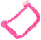SHINEOFI 1Pc Cute Cat Ear Computer Monitor Cover Elastic Dustproof Protector for Monitors Adorable Decoration for Girls Flexible Design