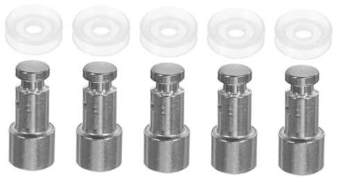 SOIMISS Electric Pressure Cooker Float Valve Set 5-Piece Replacement Gasket for 4L/5L/6L Cookers Kitchen Relief Valve Accessories