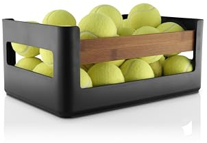 Eva Solo | Nordic Kitchen Lebensmittelkiste Medium | So behalten Sie leicht den Überblick über Küchenutensilien, Gemüse und Einzelteile | Black