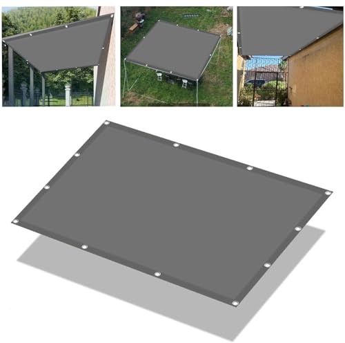 Voiles Ombrages Rectangulaire Imperméable 2.5x3.5m Bache Ombrages Exterieur Protection Solaire Polyester pour Jardins balcons terrasses avec Oeillets et Cordons