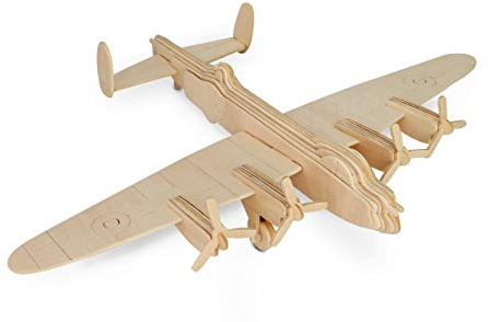 Quay Lancaster Bomber Woodcraft Construction Kit FSC