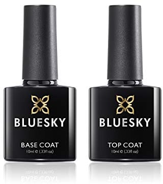 BLUESKY UV LED Gel - Top Coat (BLUESKY Top- & Base Coat (2x 10ml))