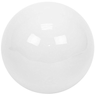 Polnix L Keramik Moderne Deko Kugel Tischdeko D 13 cm Größen weiß glänzend Ball