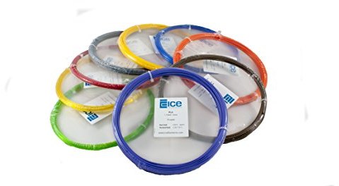 ICE FILAMENTS ICE30FUN165 PLA Filament, 2.85 mm, 50 g Fun Pack, Fluo Young Yellow