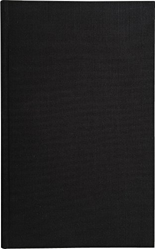 Exacompta - Réf. 322E - Registre ligné - 200 pages foliotées - papier intérieur 110 grammes - dimensions 360 x 225 mm - format vertical - couverture rigide en toile noire