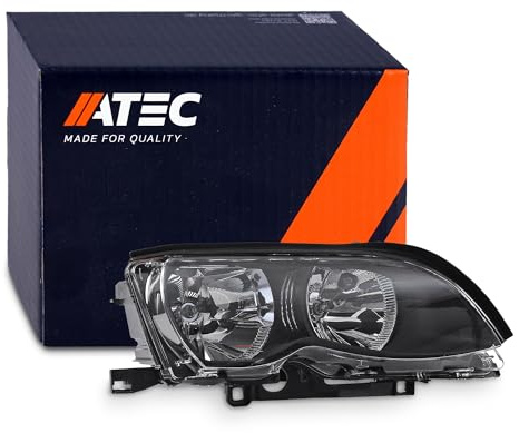 ATEC Germany 1x Hauptscheinwerfer vorne rechts H7 / H7 Frontscheinwerfer | Kompatibel mit: BMW 3, 3 Touring