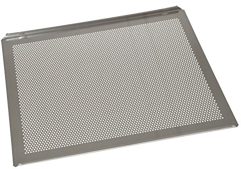Hobbybäcker - Brot- und Brötchen-Backblech 35 x 44 cm, optimale Hitzeverteilung, perfekte Backergebnisse, Aluminium, perforiert