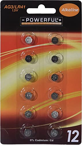 Lot 12 piles bouton AG3