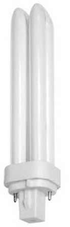 (25-Pack) TCP 32026Q41K 26-Watt 4100K Quad PL Tube 2-Pin G24d-3 Base Compact Fluorescent Lamp