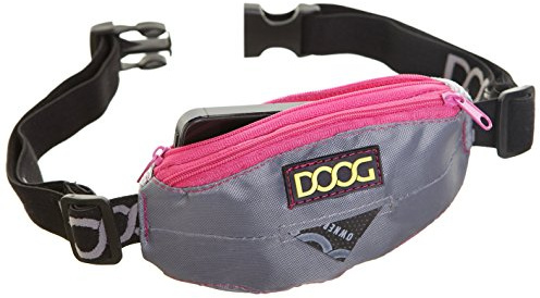 DOOG Neon Grey with Pink Trim