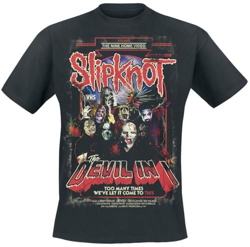 Slipknot The Devil In I Männer T-Shirt schwarz L 100% Baumwolle Band-Merch, Bands, Nachhaltigkeit