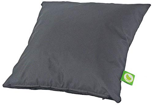 Waterproof Outdoor Garden Furniture Seat Cushion Filled with Pad By Bean Lazy - Grey/Pebble