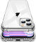 Garegce Case Compatible with iPhone 11 Pro, 2 Packs Screen Protectors, Clear Silicone Shockproof Bumper Cover, Soft TPU Protective Phone Case Compatible with iPhone 11 Pro-5.8 inch-Clear
