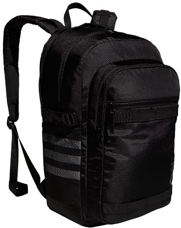adidas Core Advantage Rucksack, Unisex-Erwachsene, Core Advantage Backpack, schwarz/weiß, Einheitsgröße