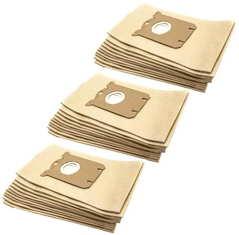 vhbw 30x Sacs compatible avec Electrolux Z 1900-2999 Clario Silence, Z 1944 Clario Arctic, Z 1948 Clario, Z 2015 Clario aspirateur - marron