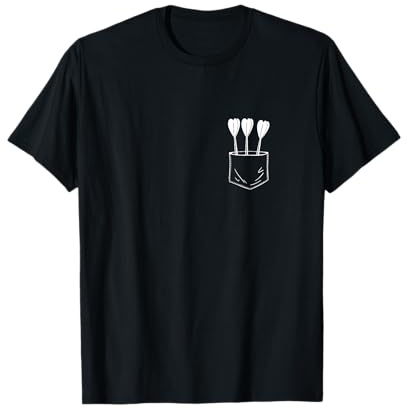 Dart Pocket Pfeil Dart T-Shirt