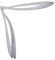 Genuine Fridge Freezer Door Seal 481246818289, C00490174 Whirlpool Refrigerator, Freezer 481246818289, C00490174 WHIRLPOOL