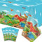 4PCS Dinosaurier Tischtuch Dinosaurier Party Dekorationen Dinosaurier Party Zubehör 86 x 51 Zoll Dinosaurier Thema Tischdecke Dino Rechteck Tischtuch Dinosaurier Tischdecken für Geburtstagsparty