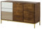 MASSIVMOEBEL24.DE Chicago Kommode Mango/Akazie - Unterschiedliche Farben, Farbe:braun geölt, Größe:134x45x85 cm (BxTxH)
