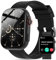 AVUMDA Montre Intelligente Connectée Homme Femme, 2.01 Smartwatch avec Appel Bluetooth, Sport, avec 123 Modes Sportif Podometre Cardiofrequencemetre Sommeil, Étanche IP68 pour Android iOS
