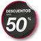 Olmedo Servicios Integrales Vinilos de Rebajas Personalizados Negro Redondo 50x50 cm - Vinilos Escaparate Rebajas Black Friday - Ofertas, Outlet Liquidaciones