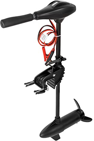 KEESUNG Elektro Außenborder Bootsmotor, 12V 58 LBS Schlauchboot Elektromotore Außenborder Angeln Boot Motor Kajak Trolling-Motor, Kurze Welle