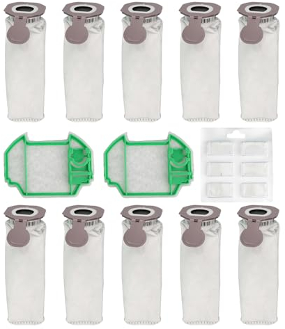 Bolsa de polvo para limpieza de polvo, accesorios de aspiradora de repuesto para Vo*rwe*rk para aspiradora K*obo*ld VK7 para tipo FP7