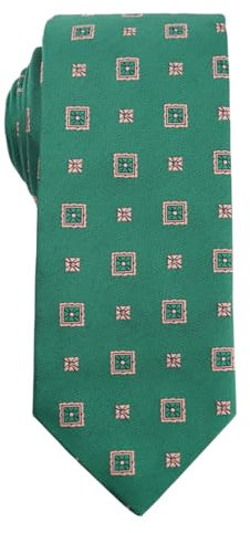 marysgift Krawatte Grün Seide Hochzeit Formal Business Party Klassische Krawatten Geschenk-Set für Männer,D0433