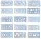 jebyltd 15Pcs 3D Mini Faceted Gem Molds Nail Art Mold Silicone Combination Decorative Mold Nail Art Making Tool Carving Mould