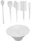 minkissy Hair Coloring Bowl Brush Kit 6pcs Set Hair Dye Bowl and Comb for Easy Diy Hair Coloring
