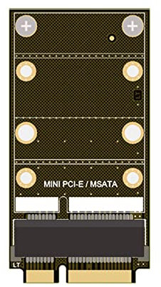 Domasvmd MSATA SSD auf M.2 NGFF SSD Adapterkarte PCI-E PCI-Express Konverterkarte für M2 NGFF SSD Convertible Card