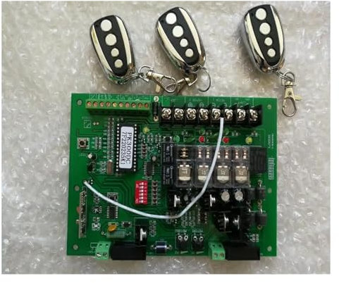 Unidad de Control de abridor de puerta, placa base PCB, placa de circuito controlador de Motor, tarjeta for abridor de Motor de puerta oscilante Solar de 24VDC Abridor AutomáTico De Puerta Corredera (