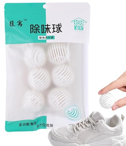 Geruchskugeln für Schuhe, Bälle für Sportschuhe, starke Deodorants, Schuh | 6 Stück, Geruchsentferner für Stiefel | Umweltfreundlicher Fußgeruch für Schuhe,
